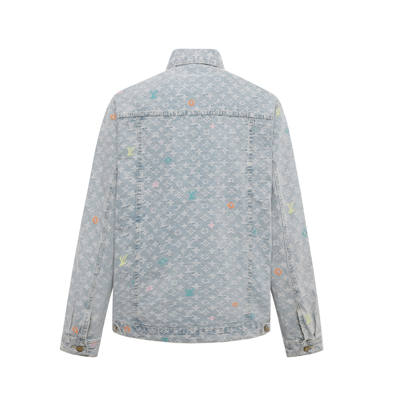 Louis Vuitton Full Monogram Denim Jacket – Washed Cotton Workwear Fit