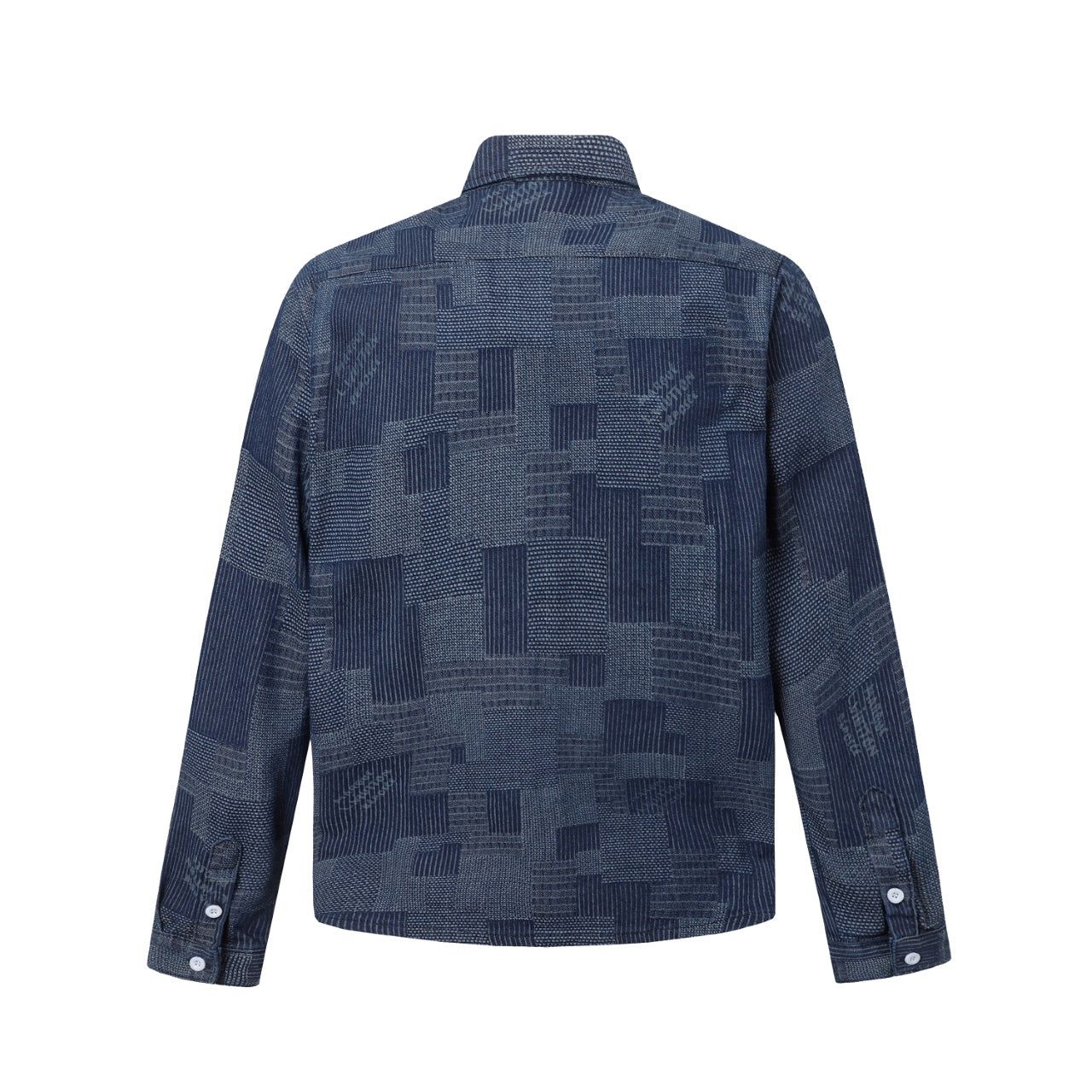 Louis Vuitton Full Monogram Denim Jacket – Washed Cotton Workwear Fit
