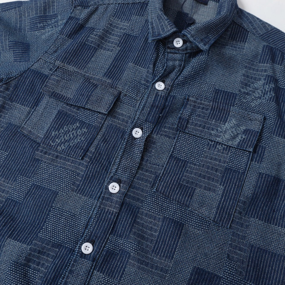 Louis Vuitton Full Monogram Denim Jacket – Washed Cotton Workwear Fit