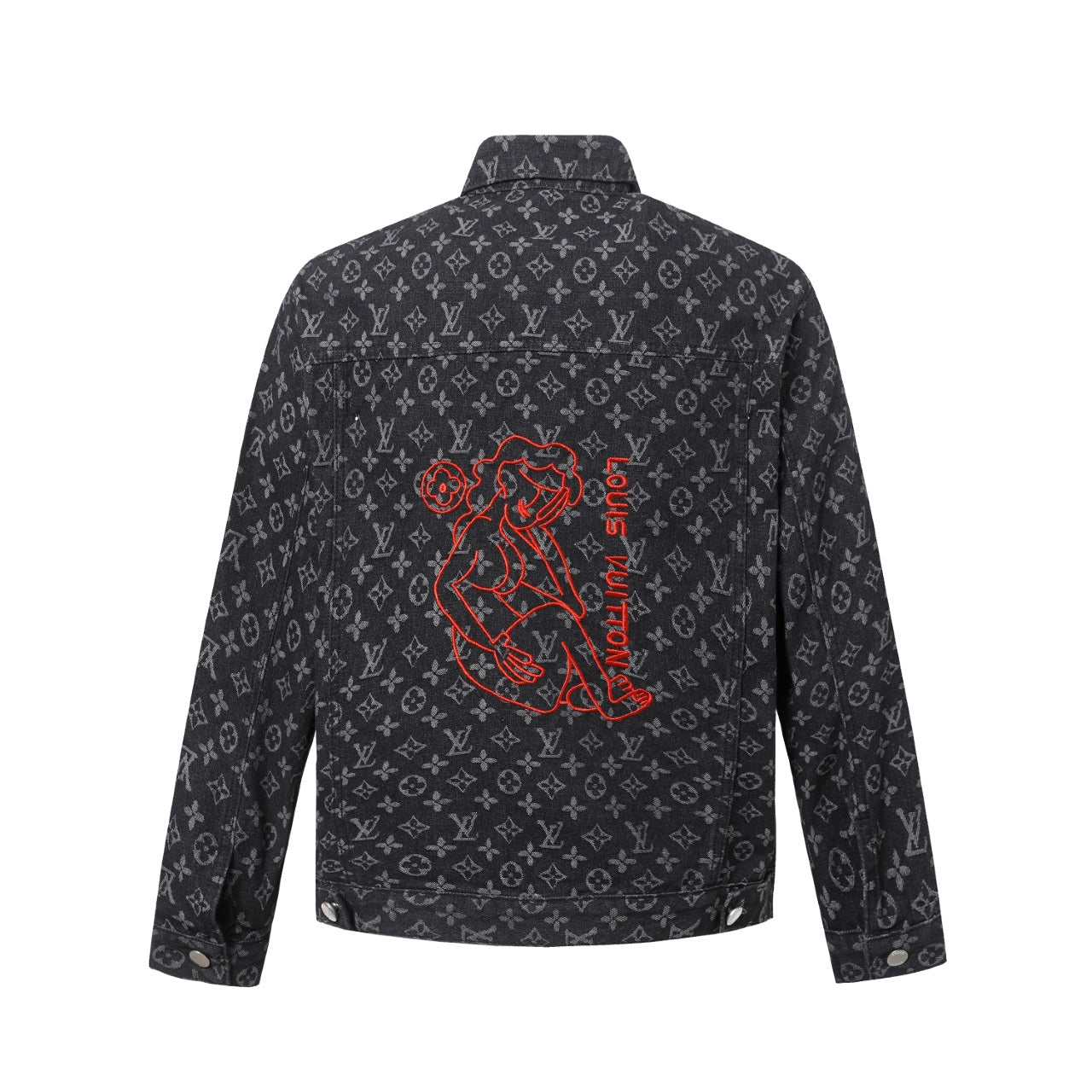 Louis Vuitton Full Monogram Denim Jacket – Workwear Fit
