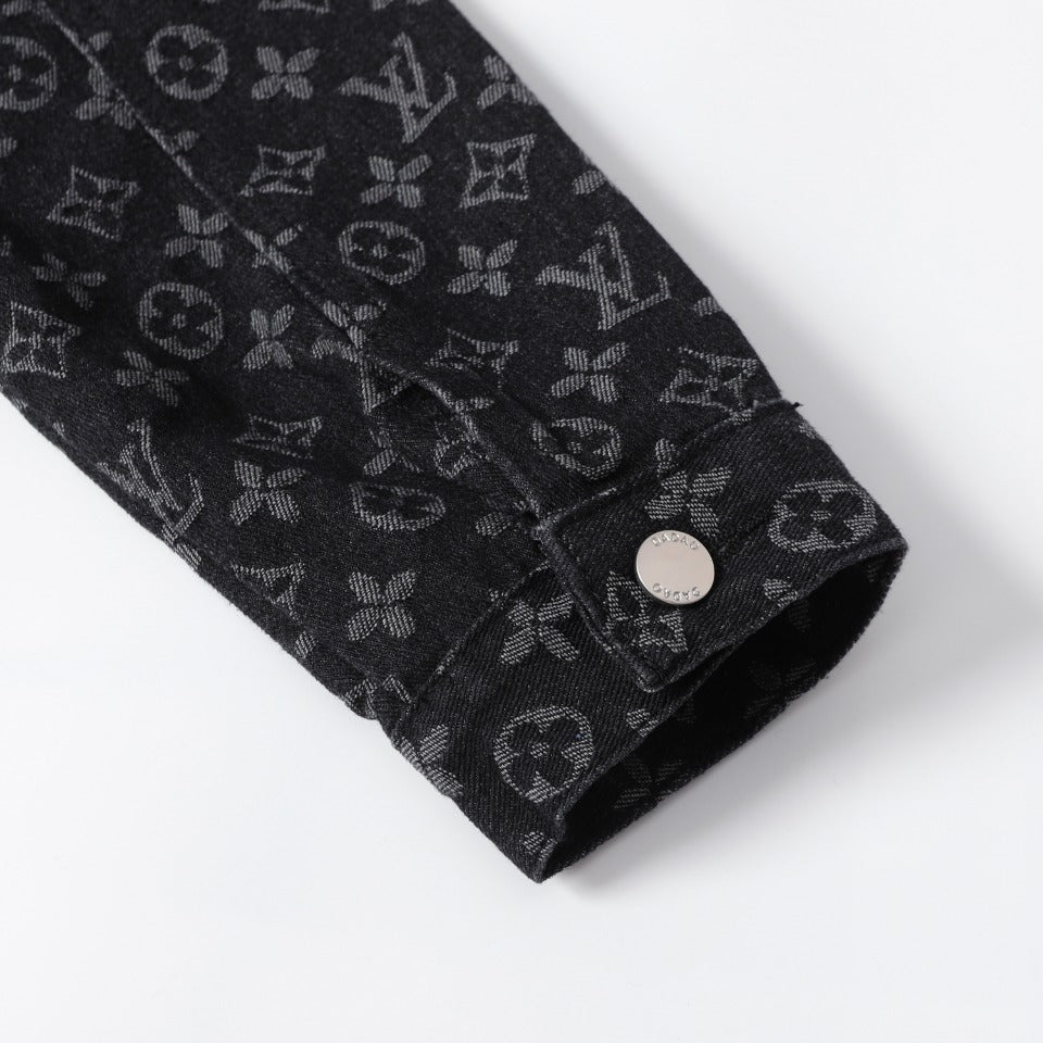Louis Vuitton Full Monogram Denim Jacket – Workwear Fit