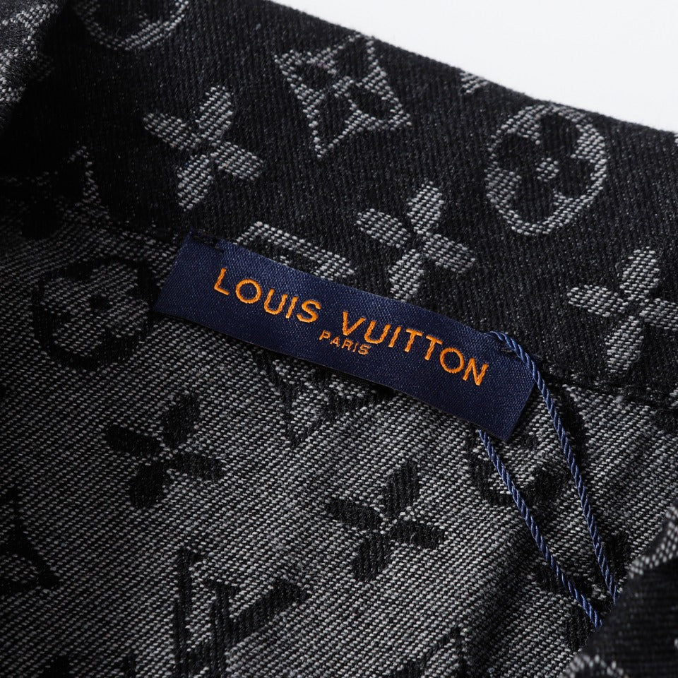 Louis Vuitton Full Monogram Denim Jacket – Workwear Fit
