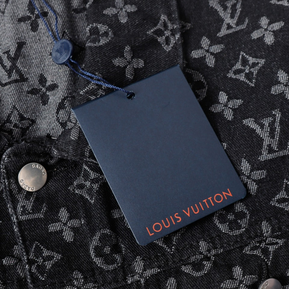 Louis Vuitton Full Monogram Denim Jacket – Workwear Fit