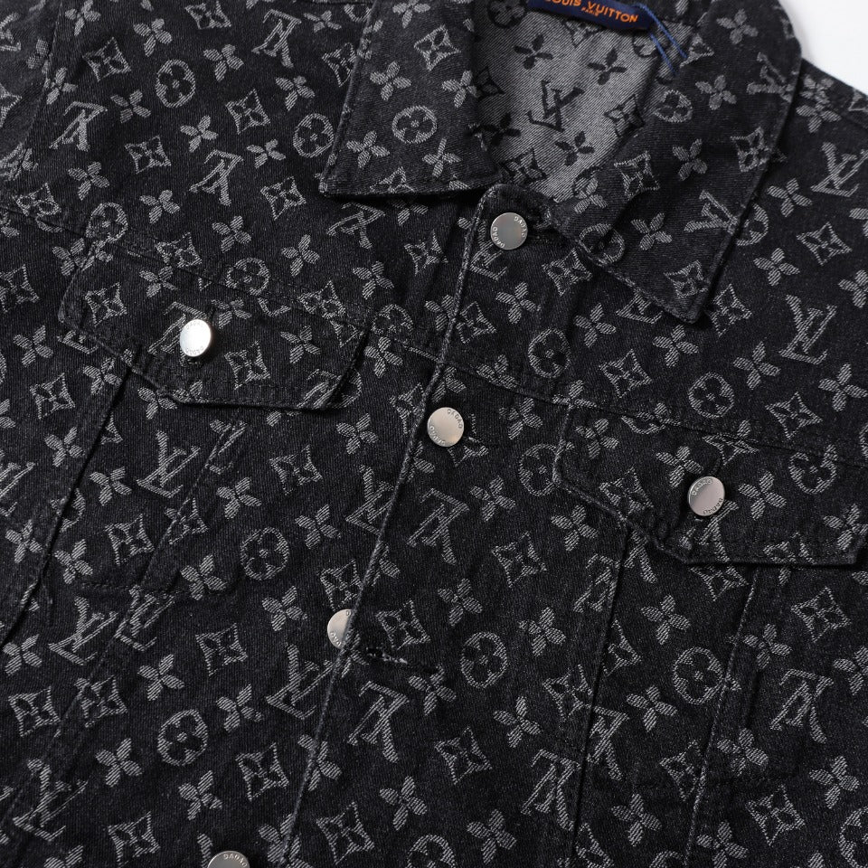 Louis Vuitton Full Monogram Denim Jacket – Workwear Fit