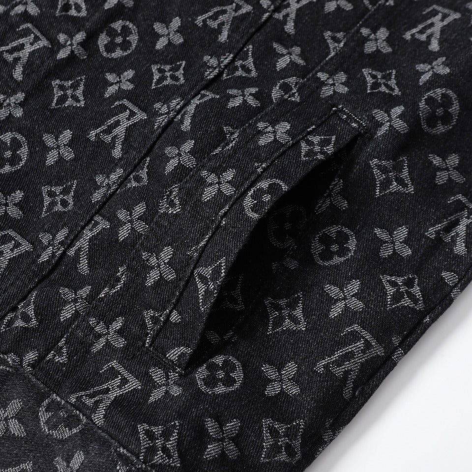 Louis Vuitton Full Monogram Denim Jacket – Workwear Fit