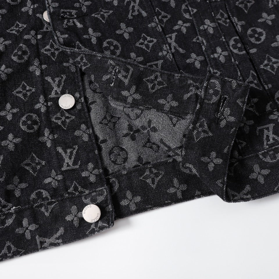 Louis Vuitton Full Monogram Denim Jacket – Workwear Fit