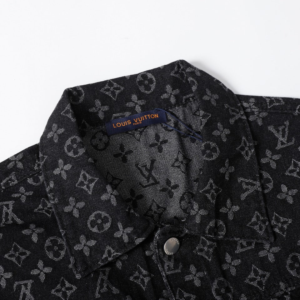 Louis Vuitton Full Monogram Denim Jacket – Workwear Fit