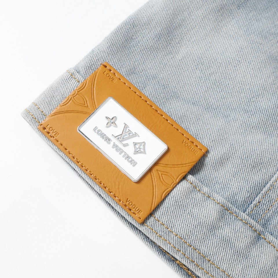 LV Louis Vuitton Signature Denim Jacket | Sizes M–XXL