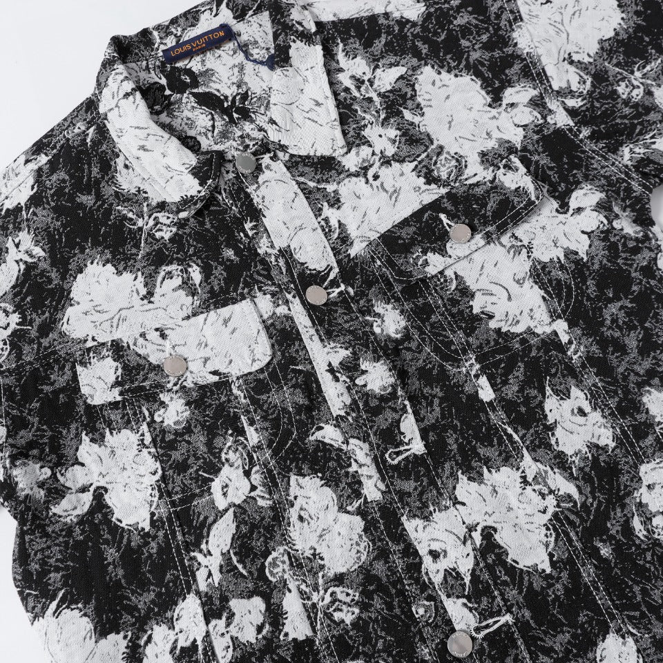 LV Louis Vuitton Artisan Denim Jacket | Sizes M–XXL