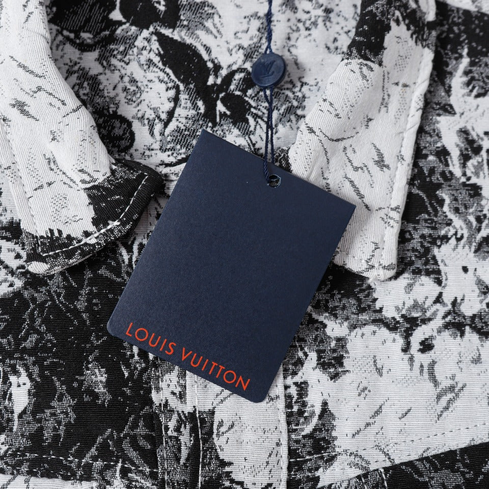 LV Louis Vuitton Artisan Denim Jacket | Sizes M–XXL