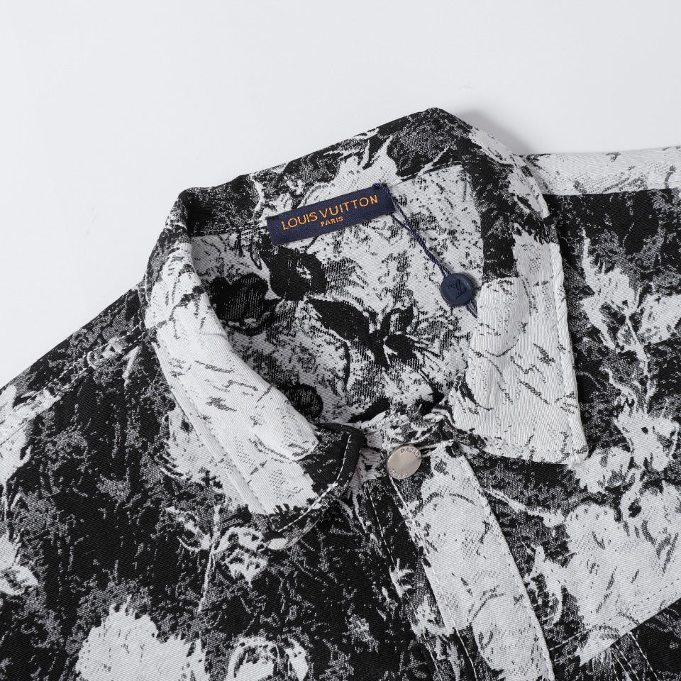 LV Louis Vuitton Artisan Denim Jacket | Sizes M–XXL