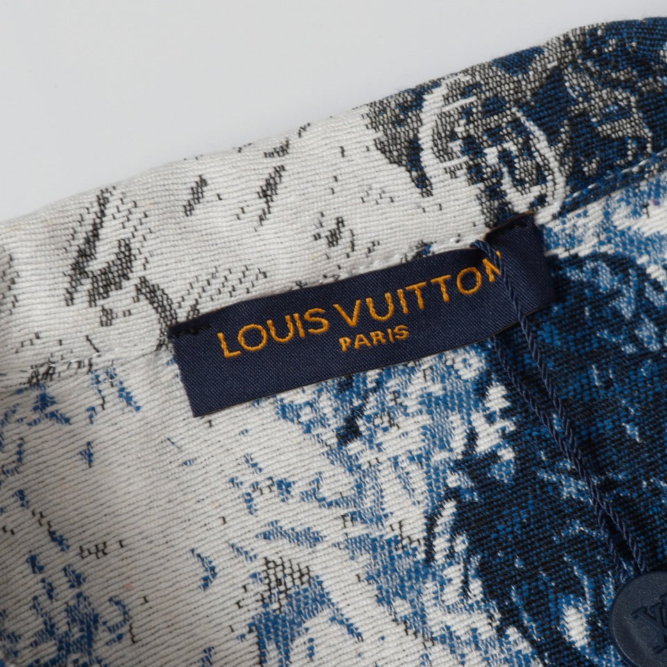 LV Louis Vuitton Artisan Denim Jacket | Sizes M–XXL
