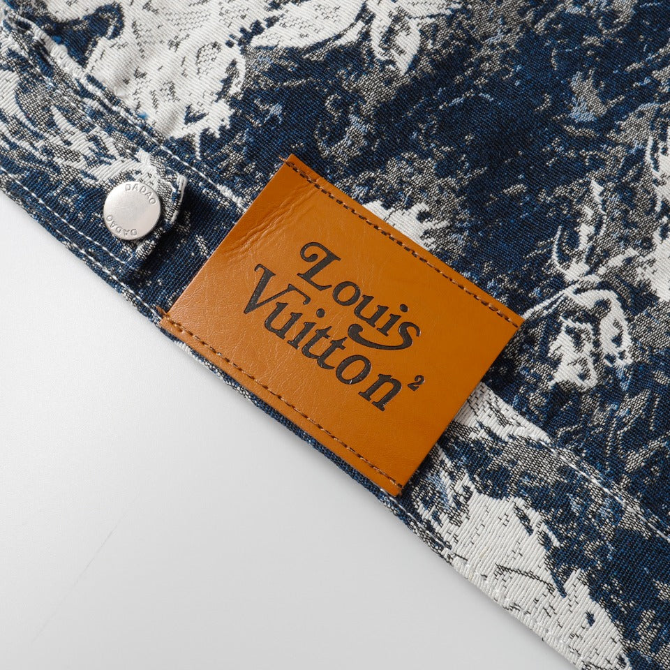 LV Louis Vuitton Artisan Denim Jacket | Sizes M–XXL