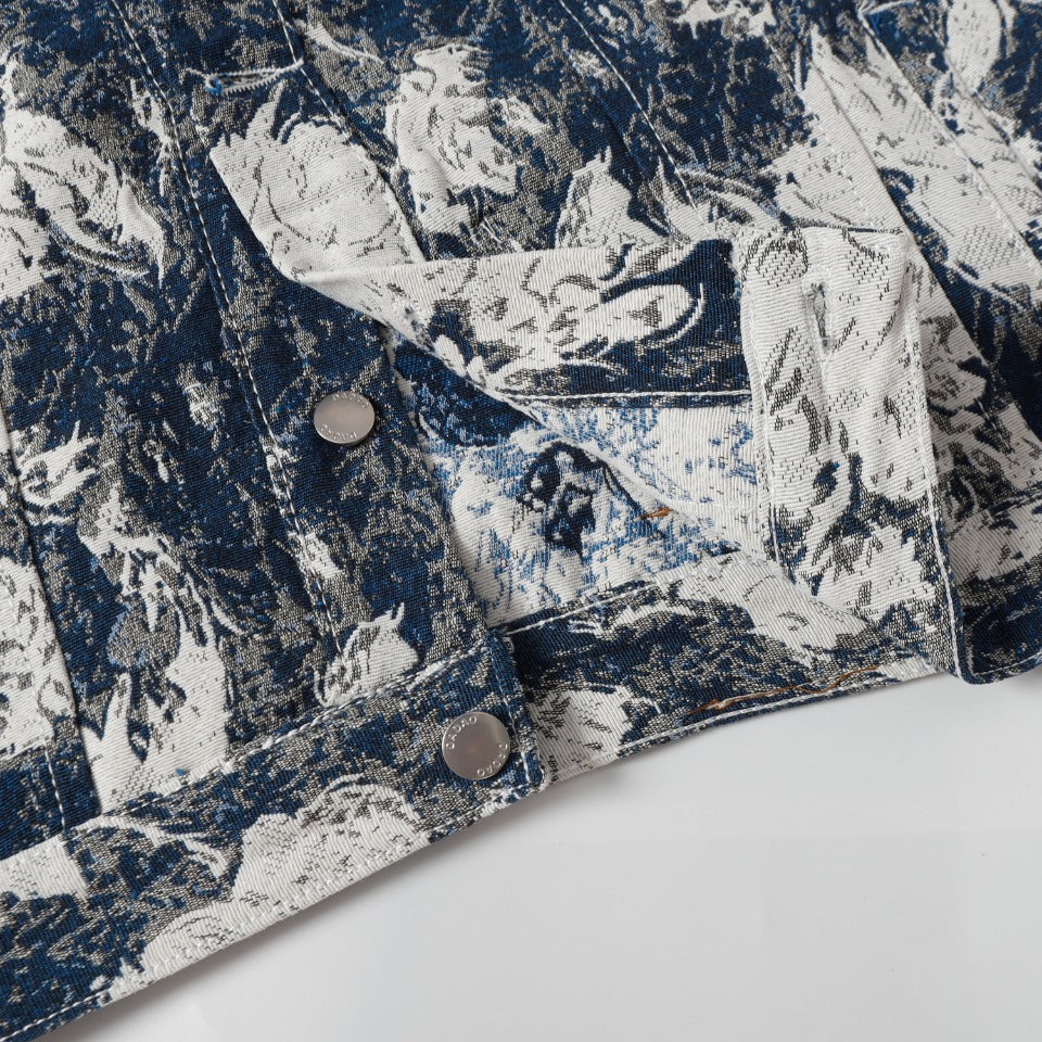 LV Louis Vuitton Artisan Denim Jacket | Sizes M–XXL