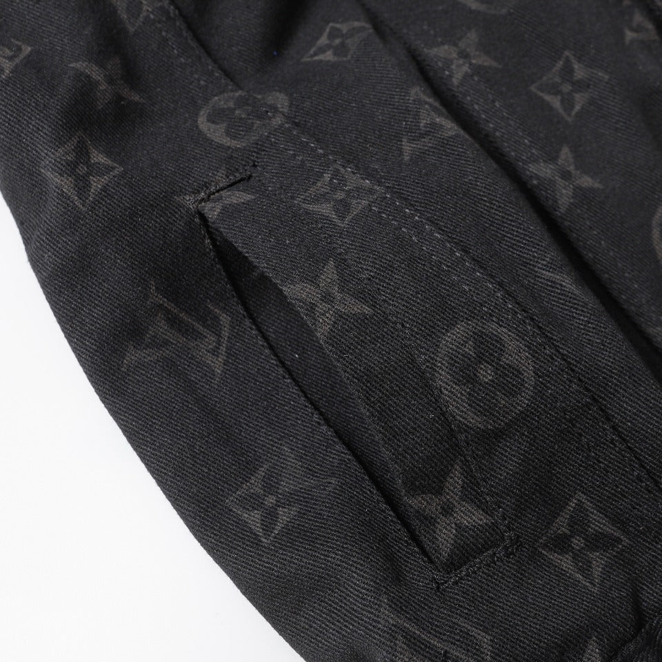 LV Louis Vuitton Monogram Denim Jacket | Sizes M–XXL