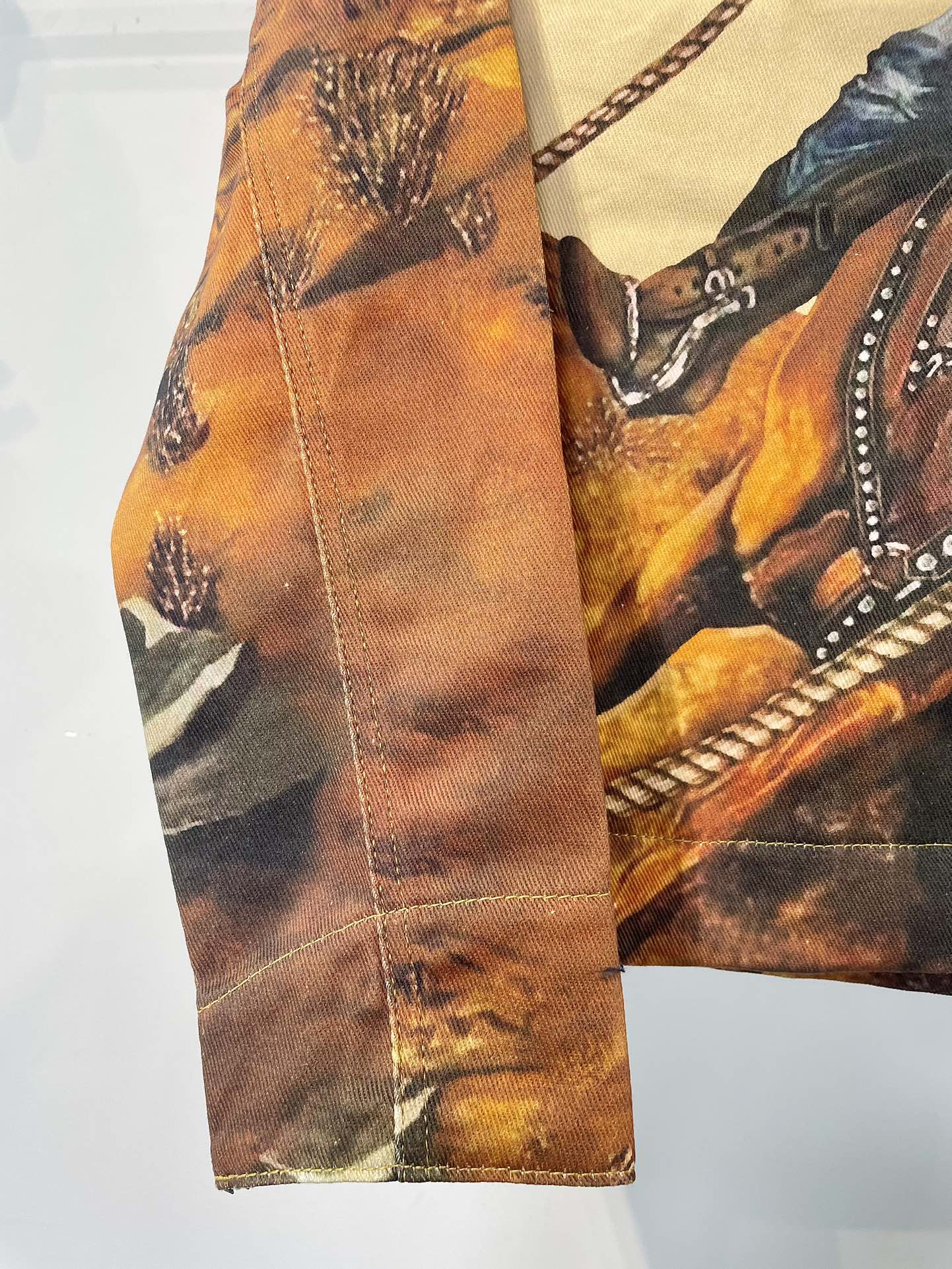 Louis Vuitton “Campfire Series” Horse Print Denim Jacket | Unisex | Sizes S–XL
