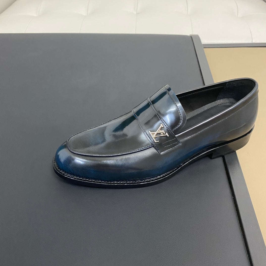 Luxury Italian Leather Dress Shoes – Premium Calf Patent Leather, Handcrafted Quality
