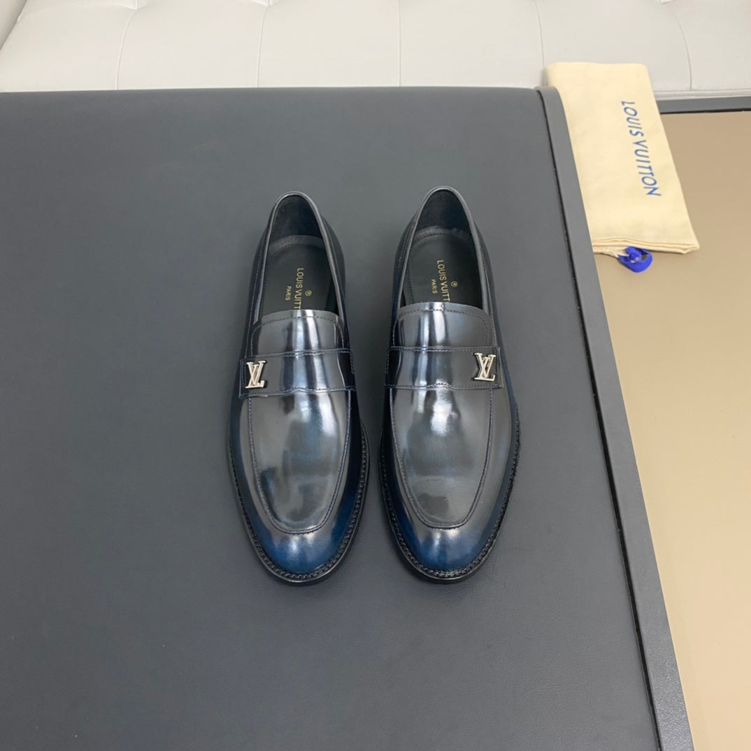 Luxury Italian Leather Dress Shoes – Premium Calf Patent Leather, Handcrafted Quality