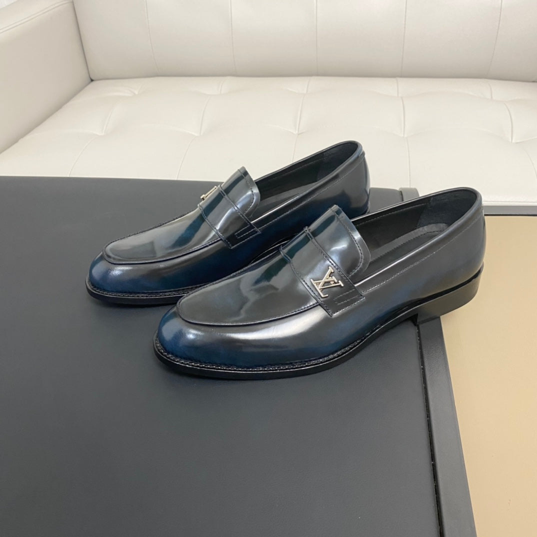 Luxury Italian Leather Dress Shoes – Premium Calf Patent Leather, Handcrafted Quality