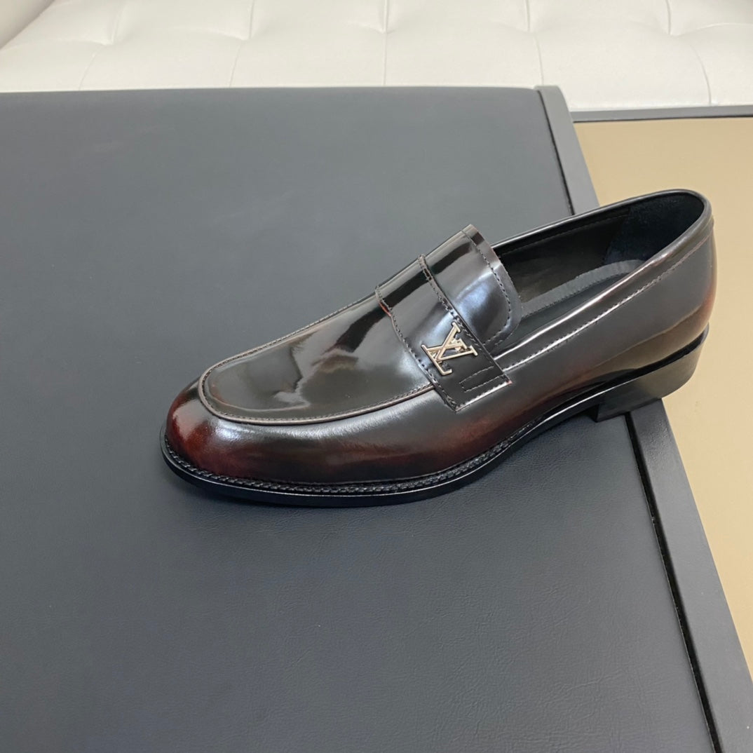 Luxury Italian Leather Dress Shoes – Premium Calf Patent Leather, Handcrafted Quality