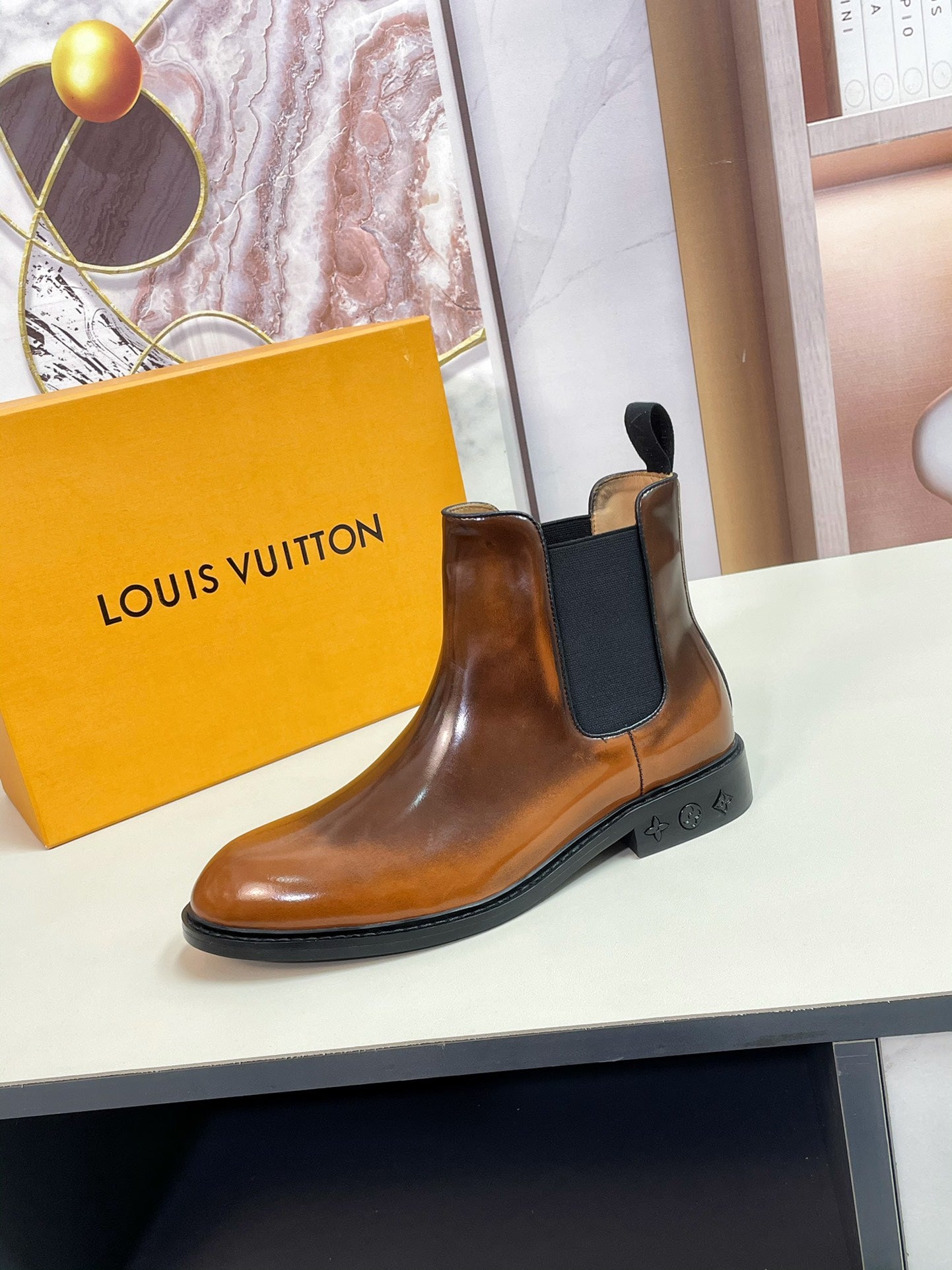 Luxury Italian Leather Dress Shoes – Premium Calf Patent Leather, Handcrafted Quality