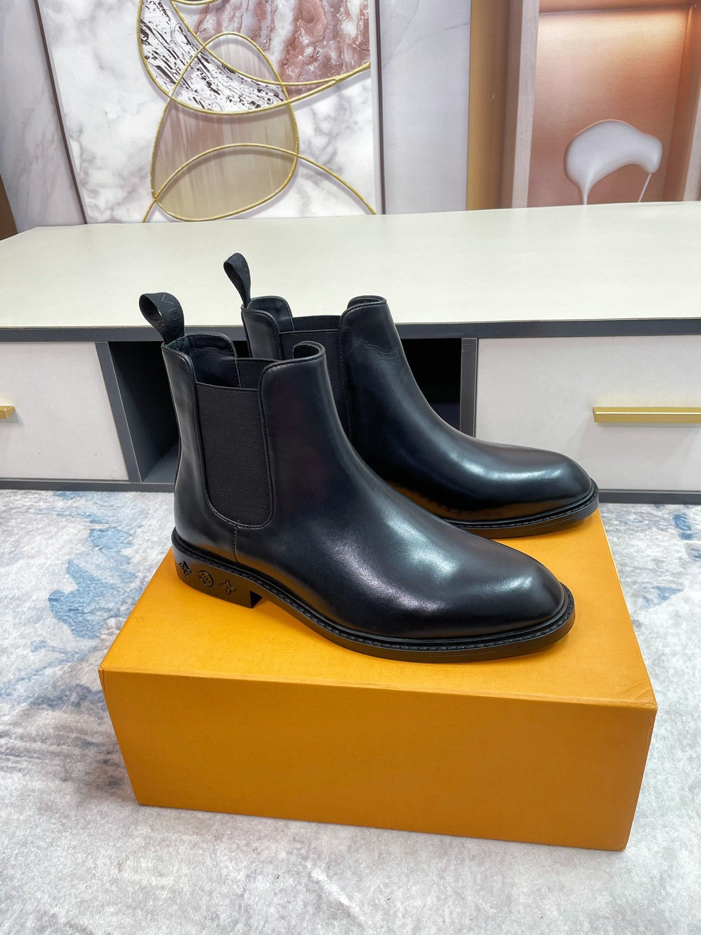 Luxury Italian Leather Dress Shoes – Premium Calf Patent Leather, Handcrafted Quality 05