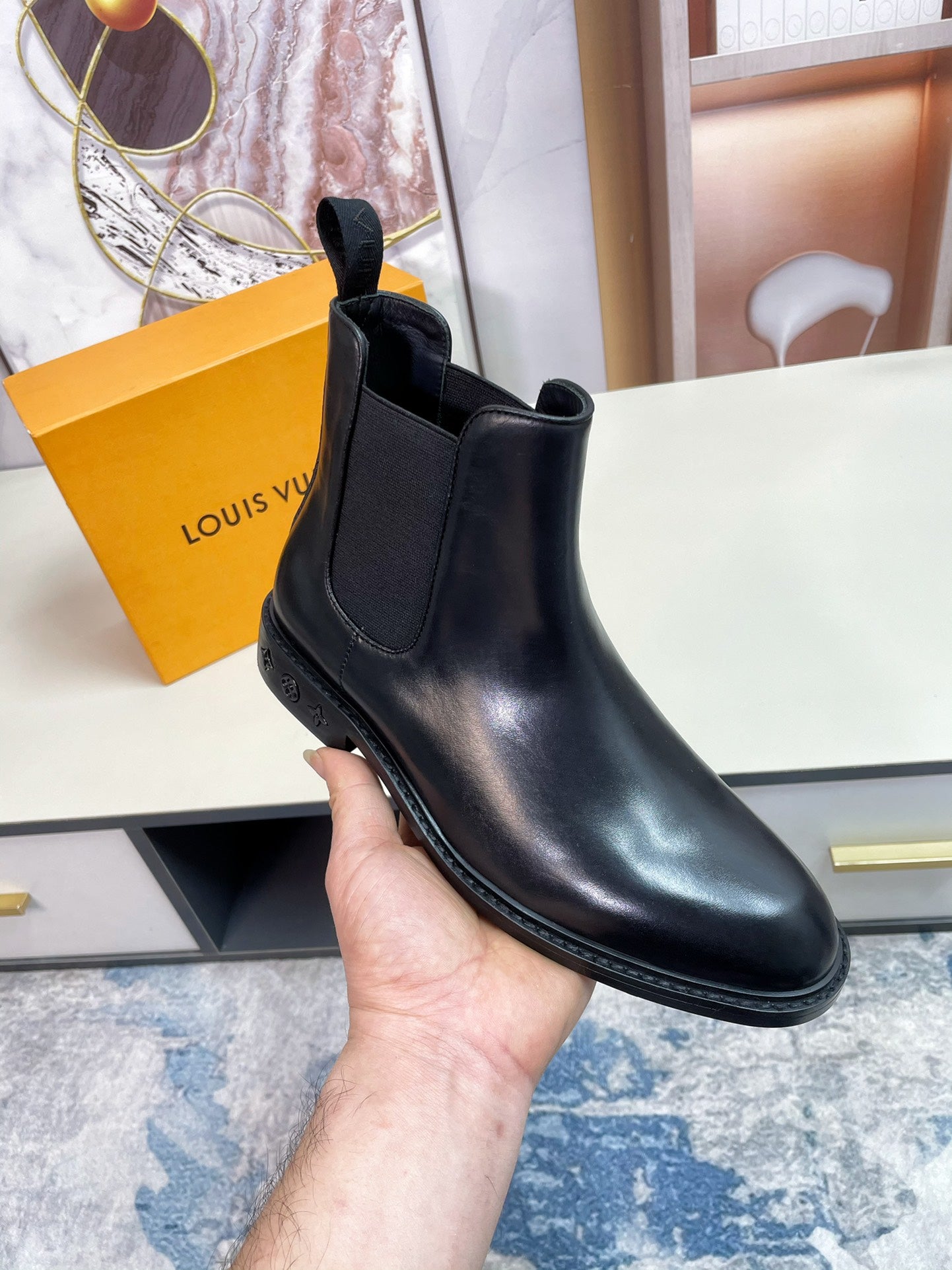 Luxury Italian Leather Dress Shoes – Premium Calf Patent Leather, Handcrafted Quality 05