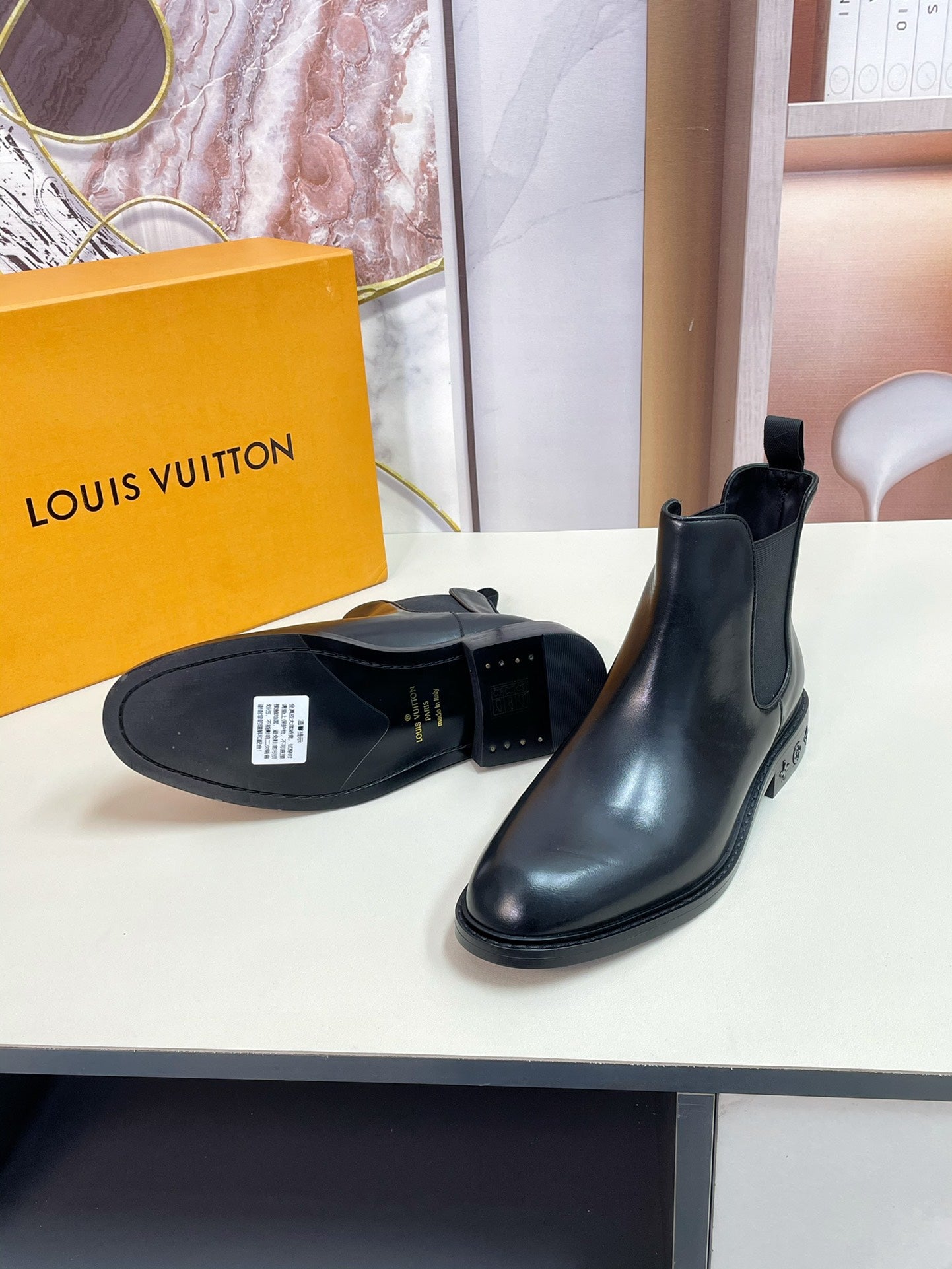 Luxury Italian Leather Dress Shoes – Premium Calf Patent Leather, Handcrafted Quality 05