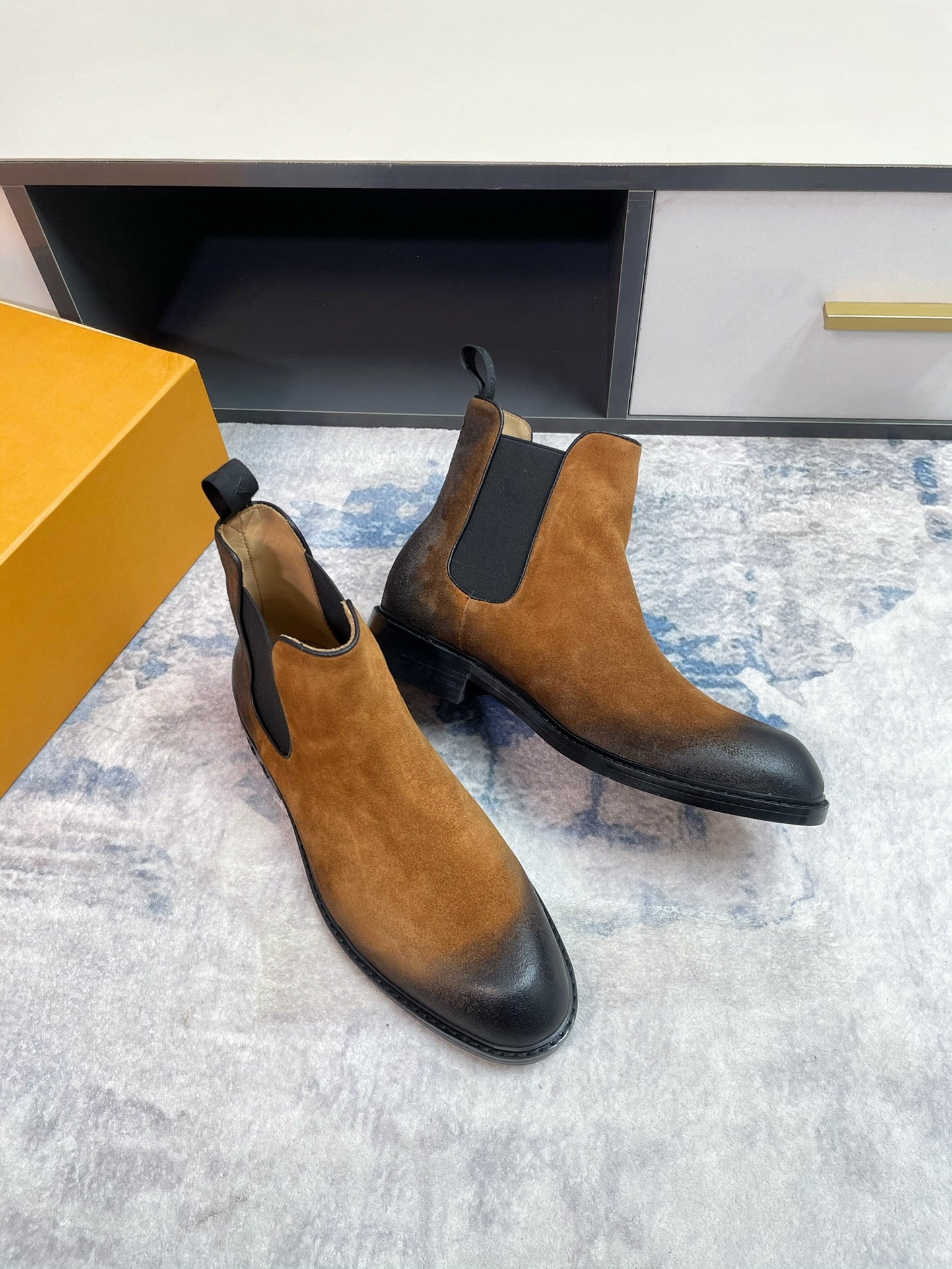 Luxury Italian Leather Dress Shoes – Premium Calf Patent Leather, Handcrafted Quality 08