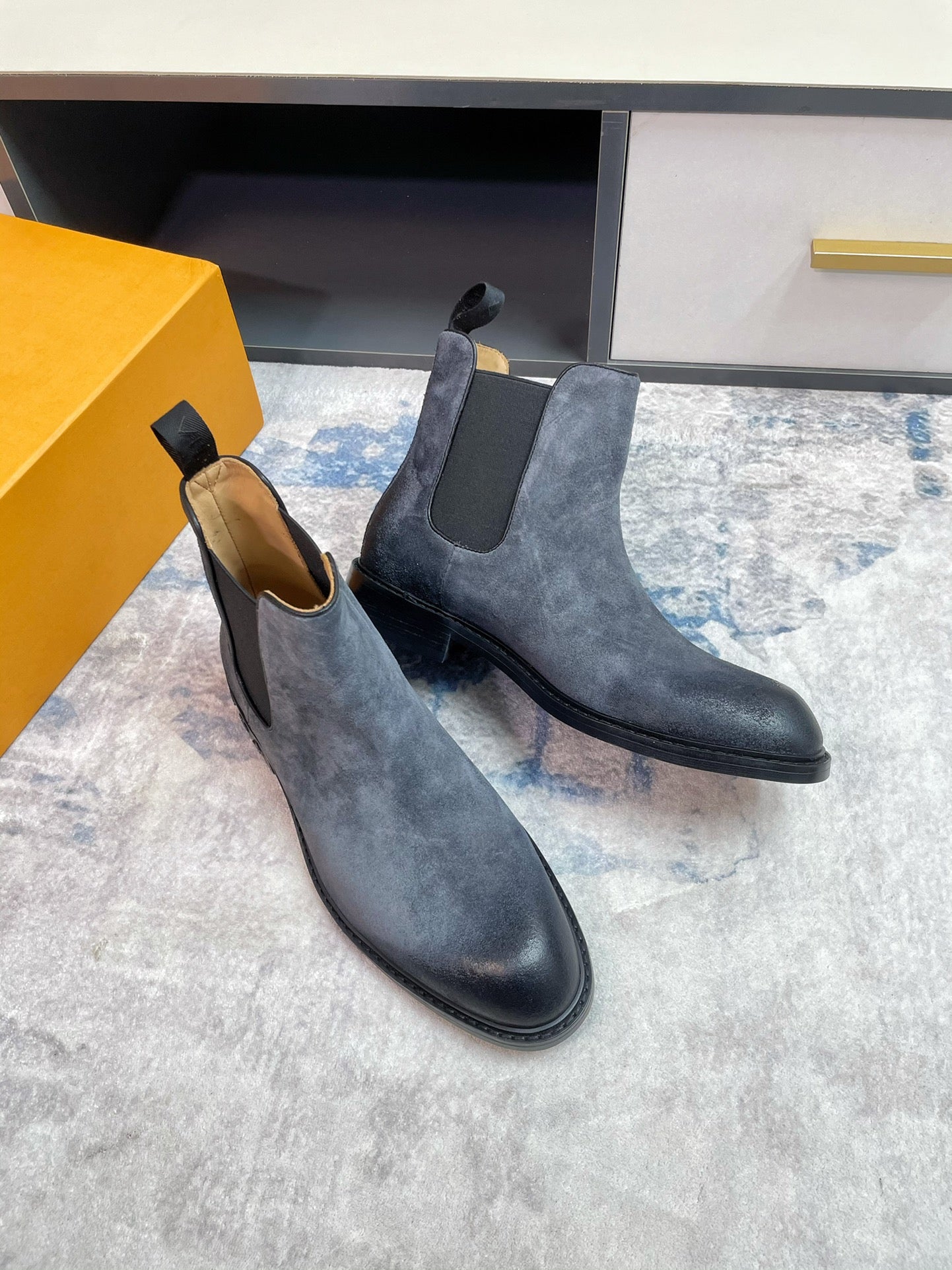 Luxury Italian Leather Dress Shoes – Premium Calf Patent Leather, Handcrafted Quality 08