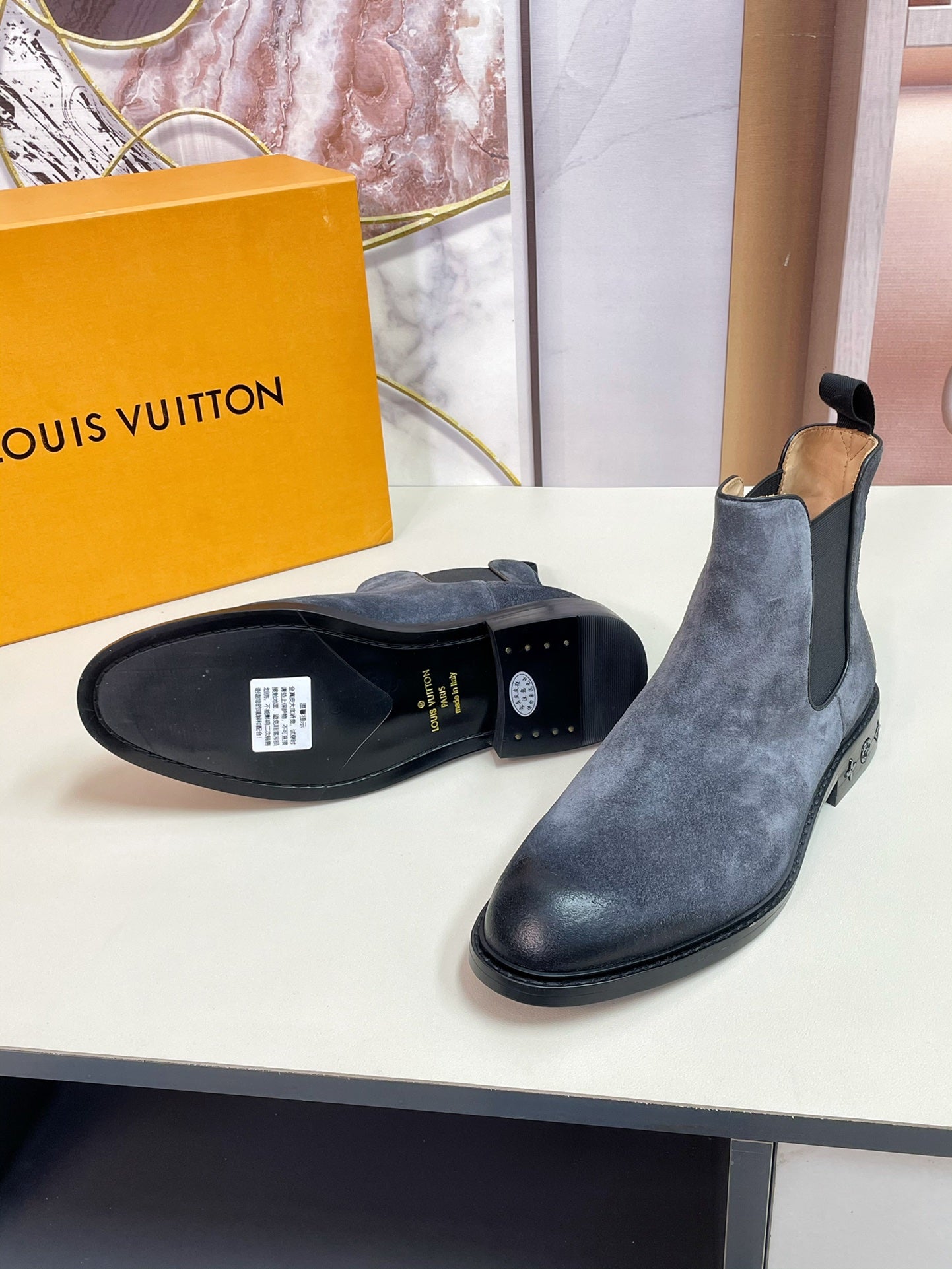 Luxury Italian Leather Dress Shoes – Premium Calf Patent Leather, Handcrafted Quality 08