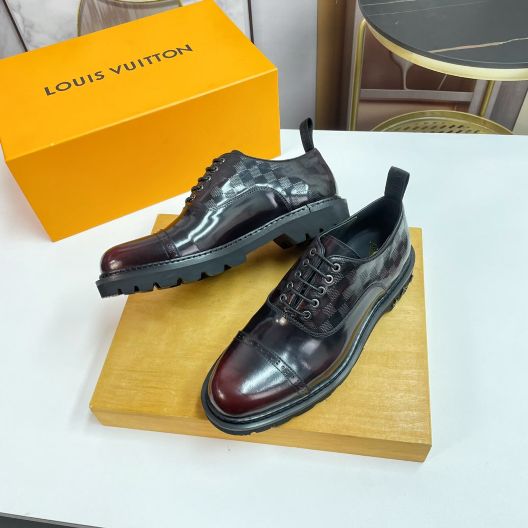 Luxury Italian Leather Dress Shoes – Premium Calf Patent Leather, Handcrafted Quality 09