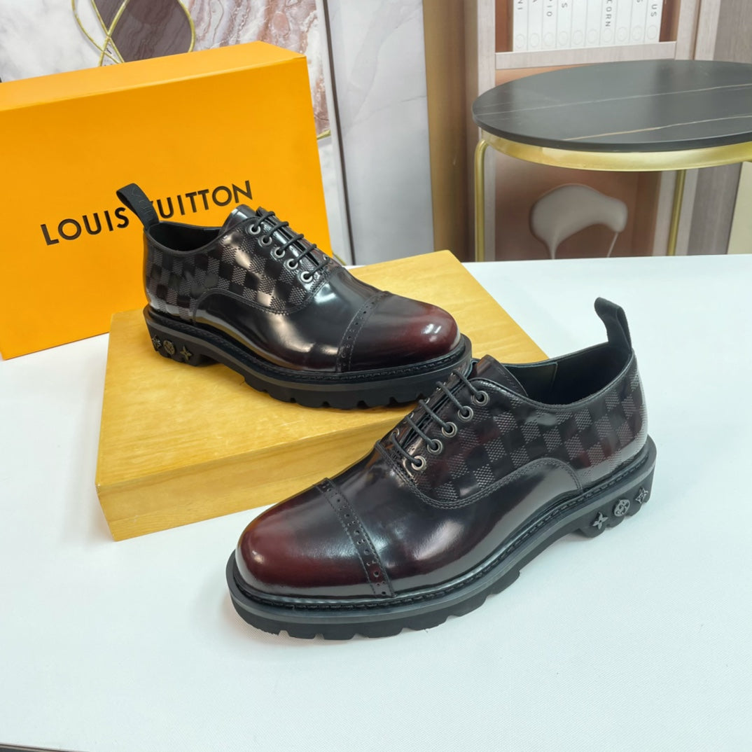 Luxury Italian Leather Dress Shoes – Premium Calf Patent Leather, Handcrafted Quality 09
