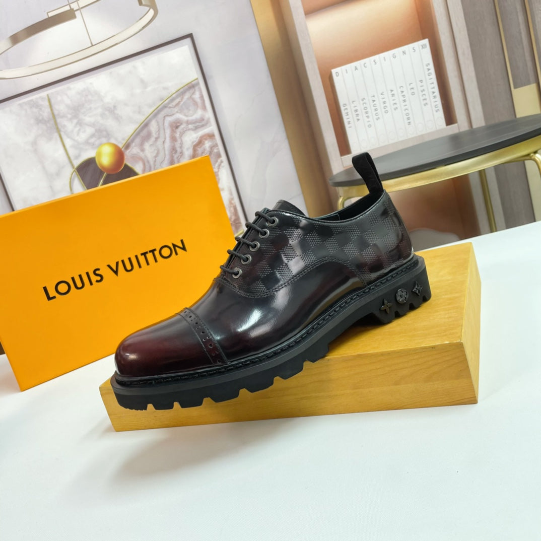 Luxury Italian Leather Dress Shoes – Premium Calf Patent Leather, Handcrafted Quality 09