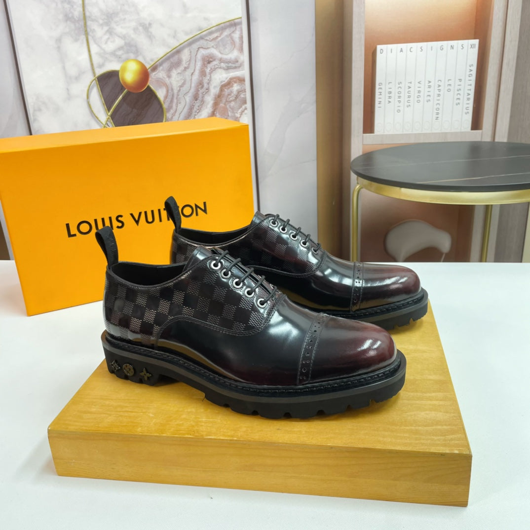 Luxury Italian Leather Dress Shoes – Premium Calf Patent Leather, Handcrafted Quality 09