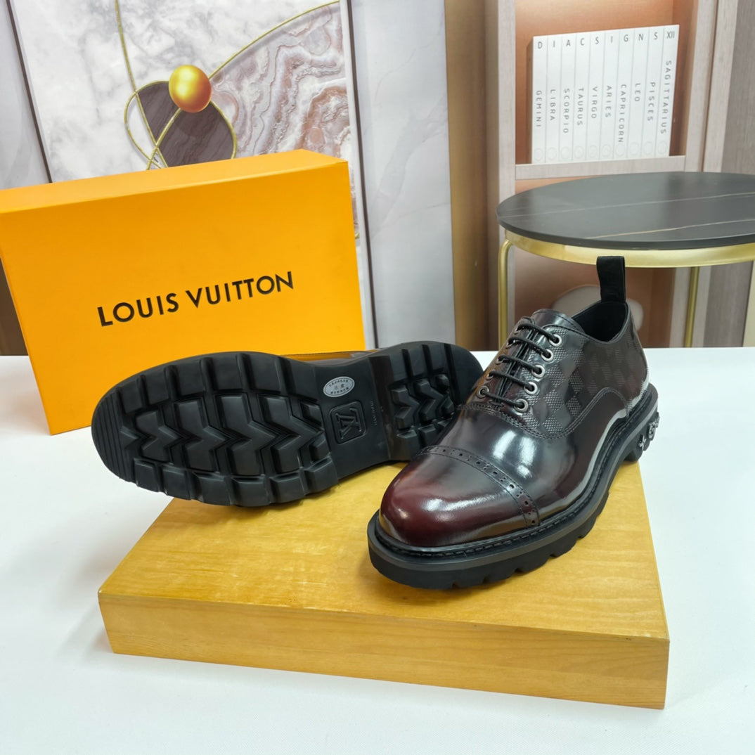 Luxury Italian Leather Dress Shoes – Premium Calf Patent Leather, Handcrafted Quality 09