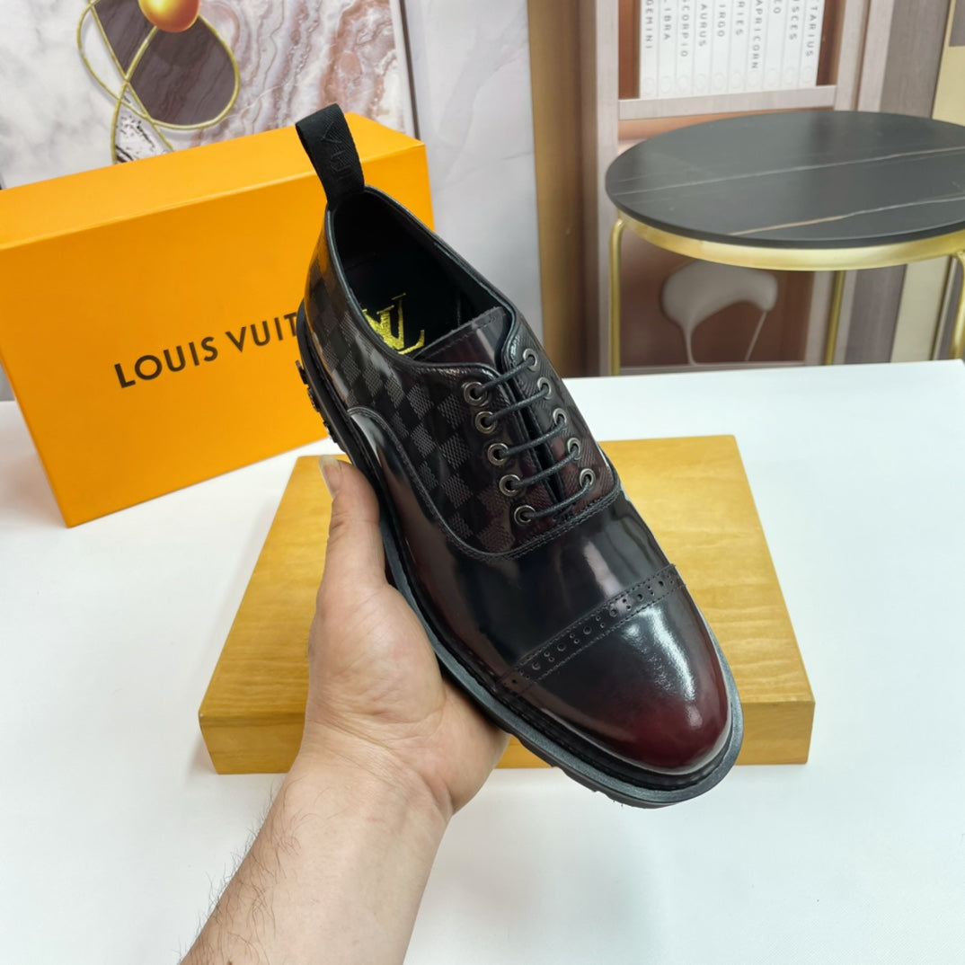 Luxury Italian Leather Dress Shoes – Premium Calf Patent Leather, Handcrafted Quality 09