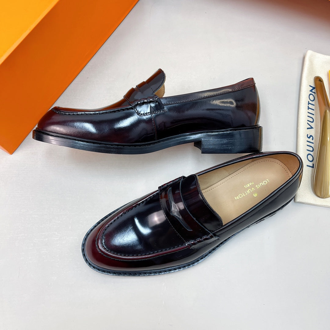 Luxury Italian Leather Dress Shoes – Premium Calf Patent Leather, Handcrafted Quality 26