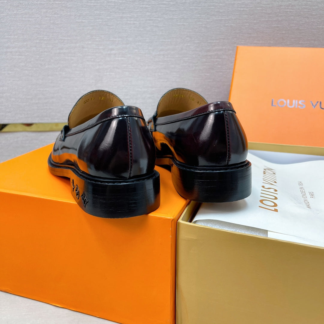 Luxury Italian Leather Dress Shoes – Premium Calf Patent Leather, Handcrafted Quality 26