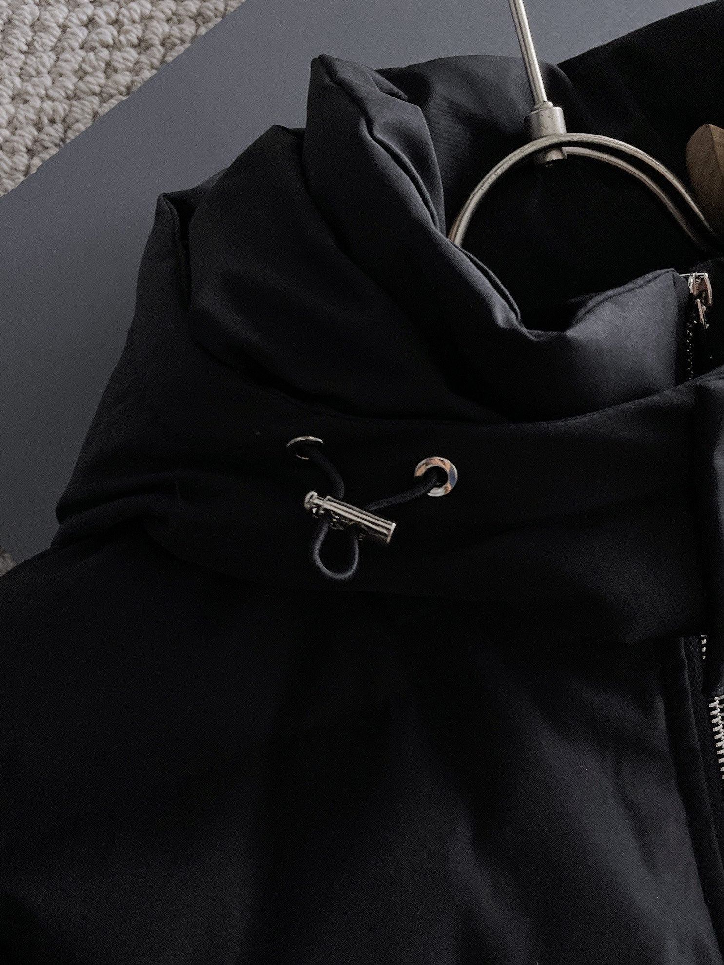 PRADA 2024 FW Premium Goose Down Jacket | Colorblock Design | Unisex | M–3XL