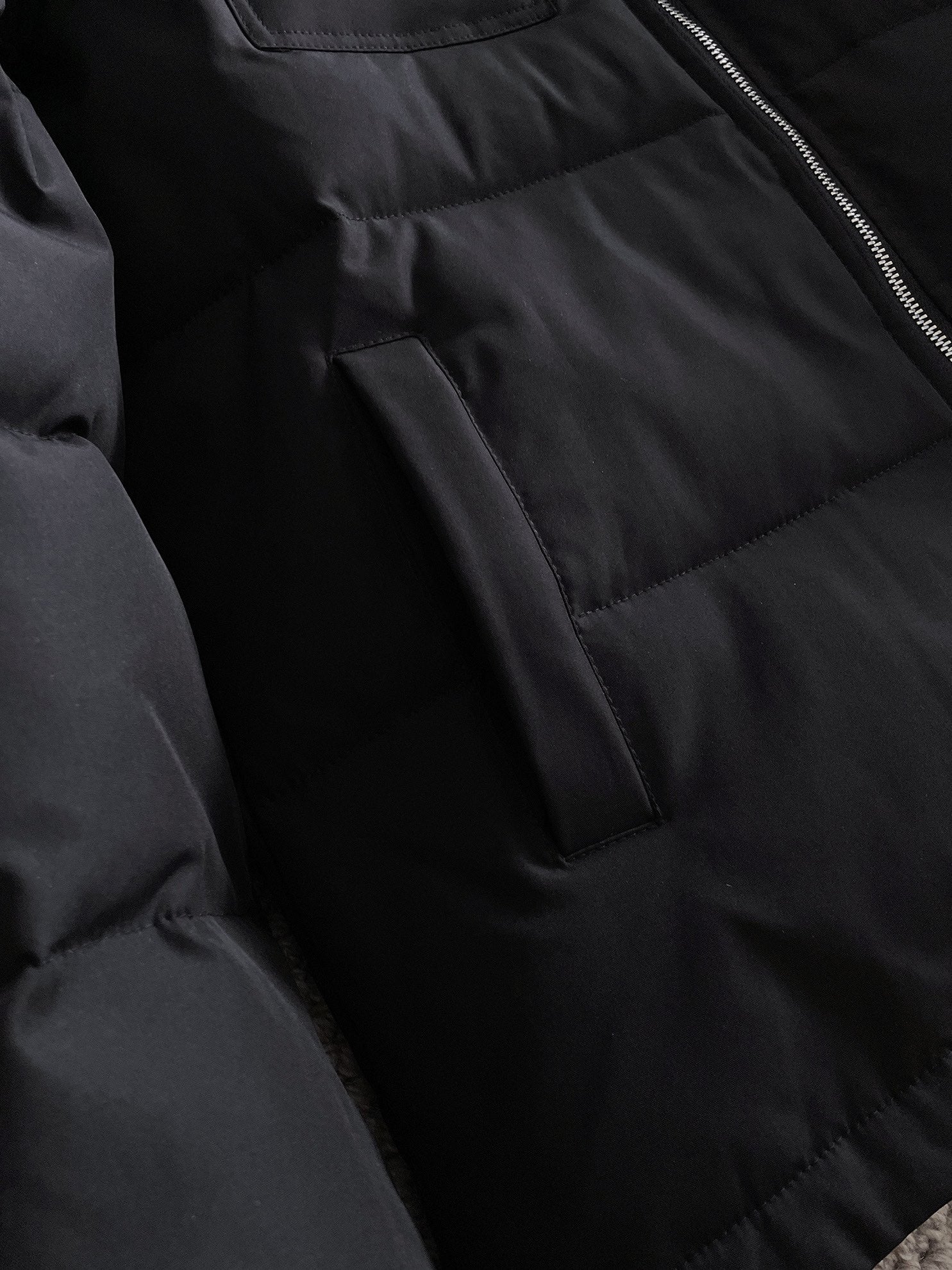 PRADA 2024 FW Premium Goose Down Jacket | Colorblock Design | Unisex | M–3XL