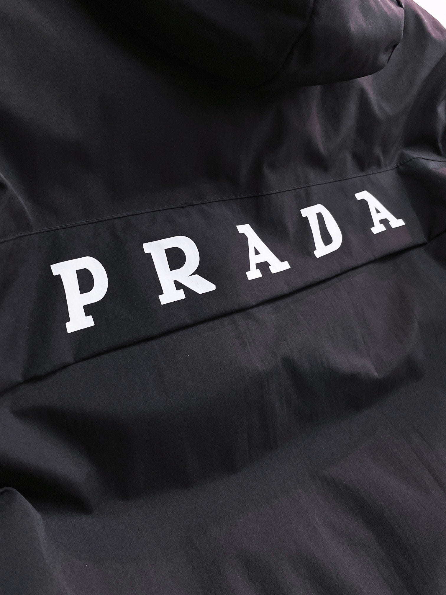PRADA 2024 FW Premium Goose Down Jacket | Colorblock Design | Unisex | M–3XL
