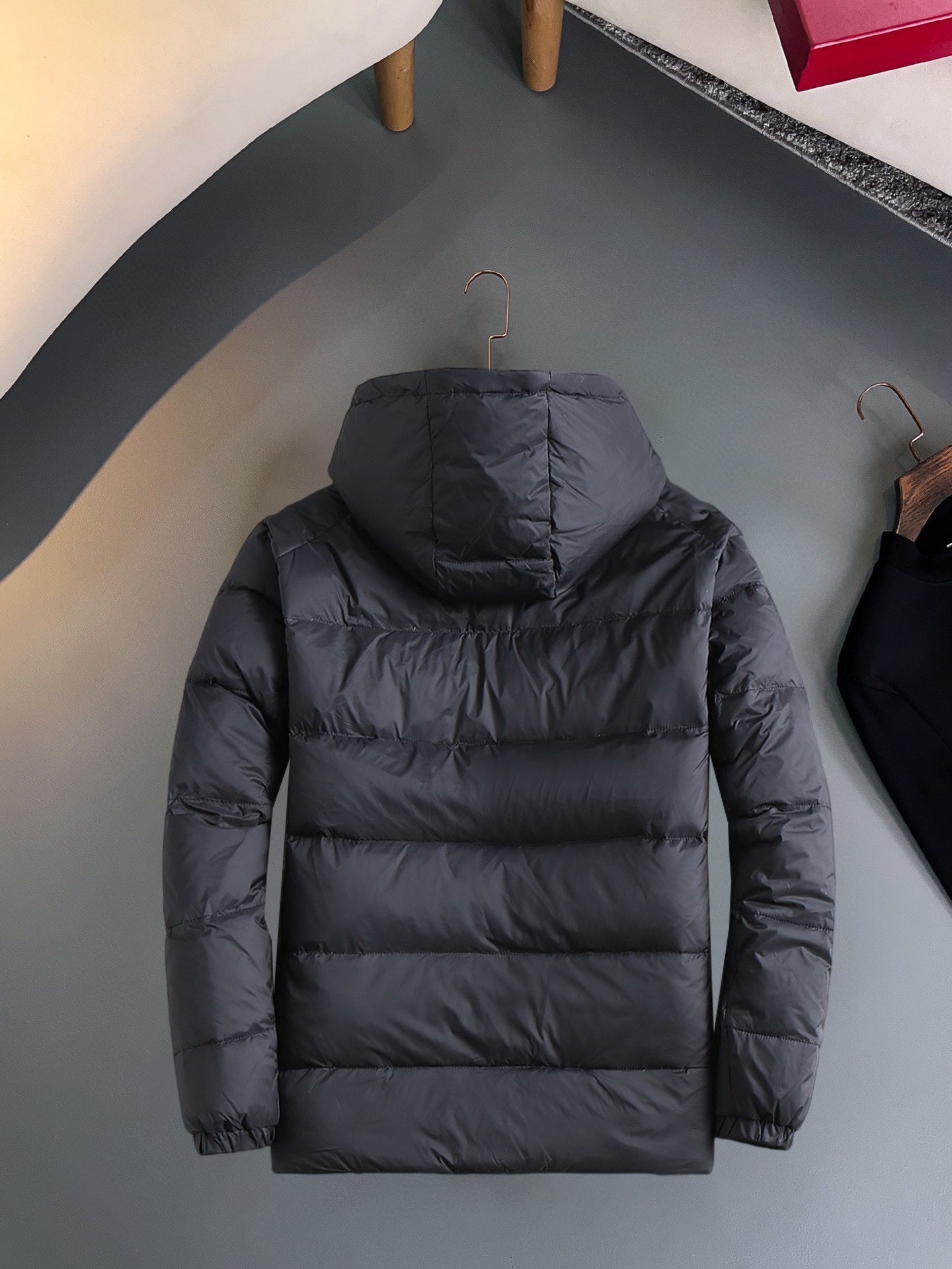 PRADA 2024 FW Luxury Goose Down Jacket | Unisex Colorblock Design | M–3XL