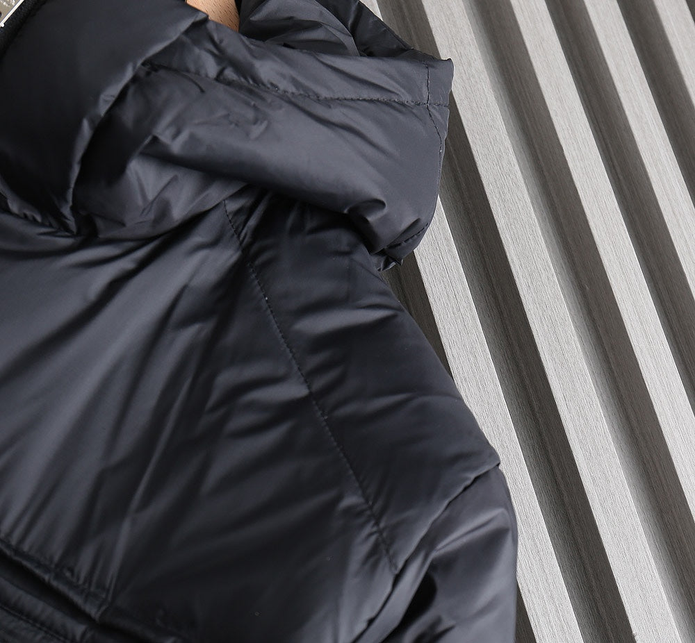 PRADA 2024 FW Luxury Goose Down Jacket | Unisex Colorblock Design | M–3XL