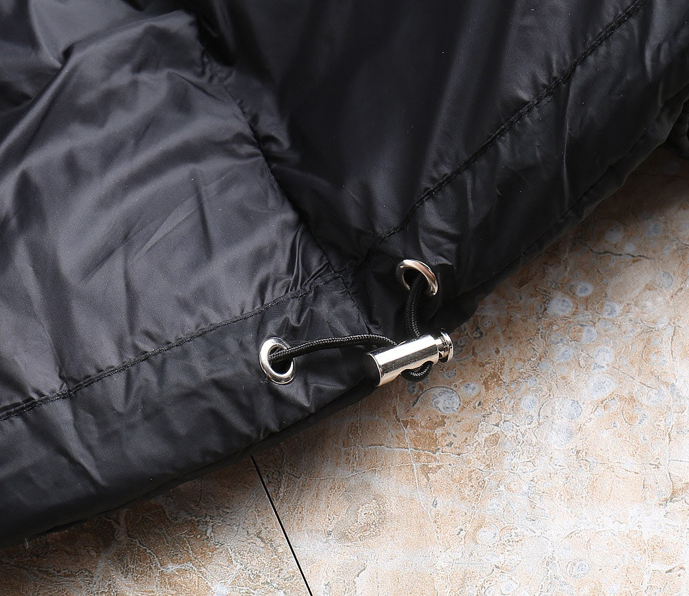 PRADA 2024 FW Luxury Goose Down Jacket | Unisex Colorblock Design | M–3XL