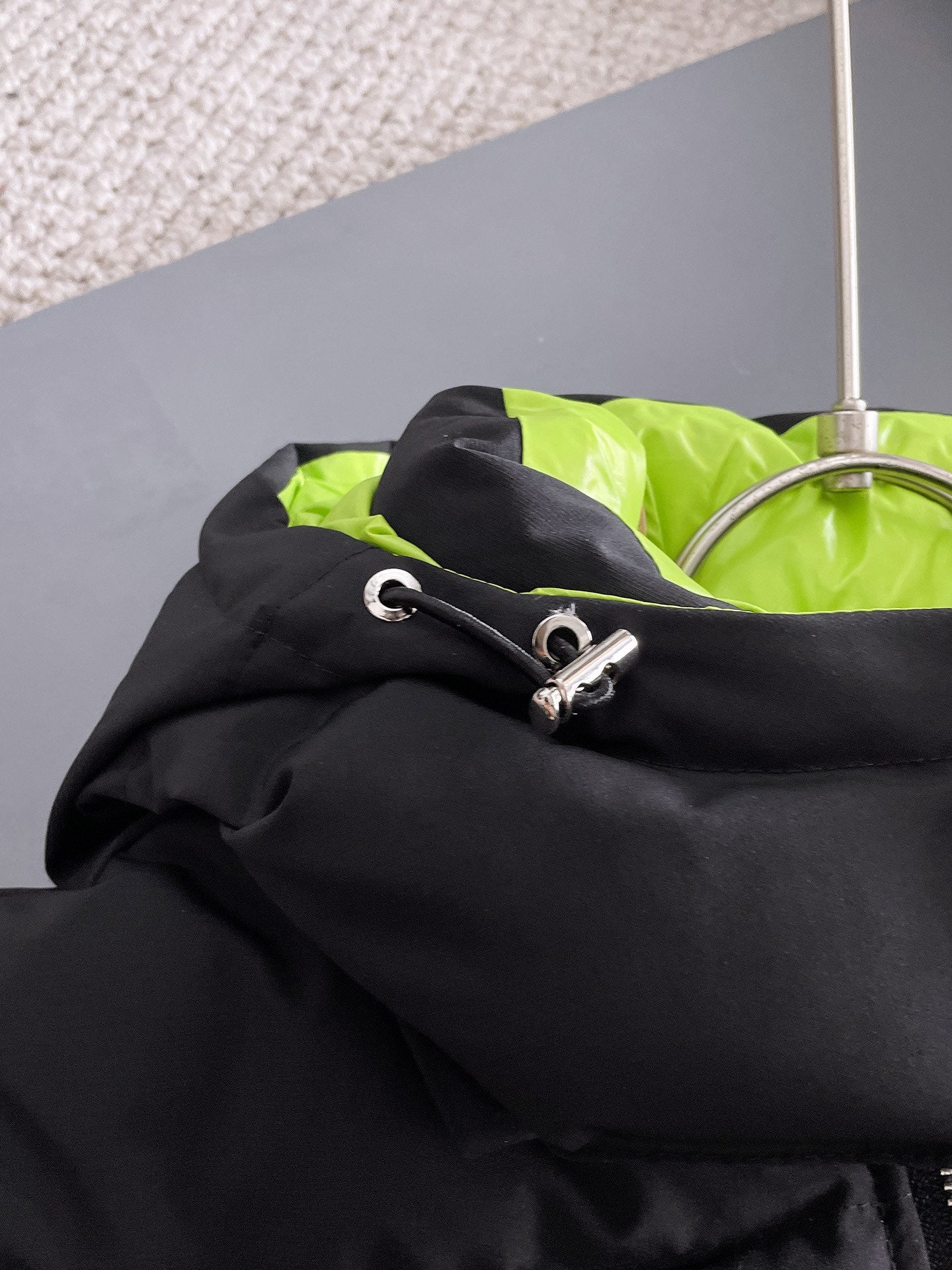 PRADA 2024 FW Premium Goose Down Jacket | Colorblock Design | Unisex | M–3XL