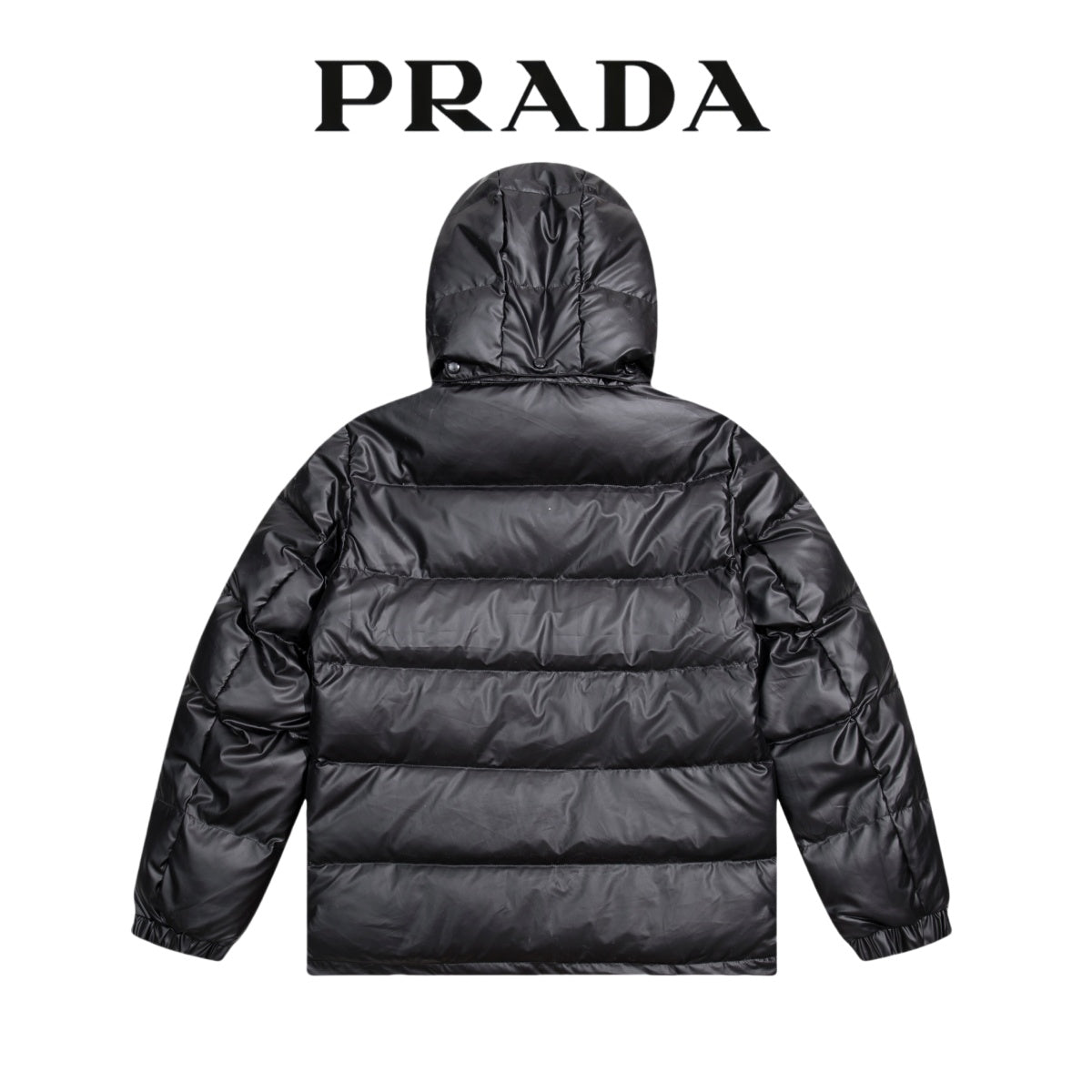 PRADA Black-Tech Padded Hooded Down Jacket | DuPont Nylon | S–XL