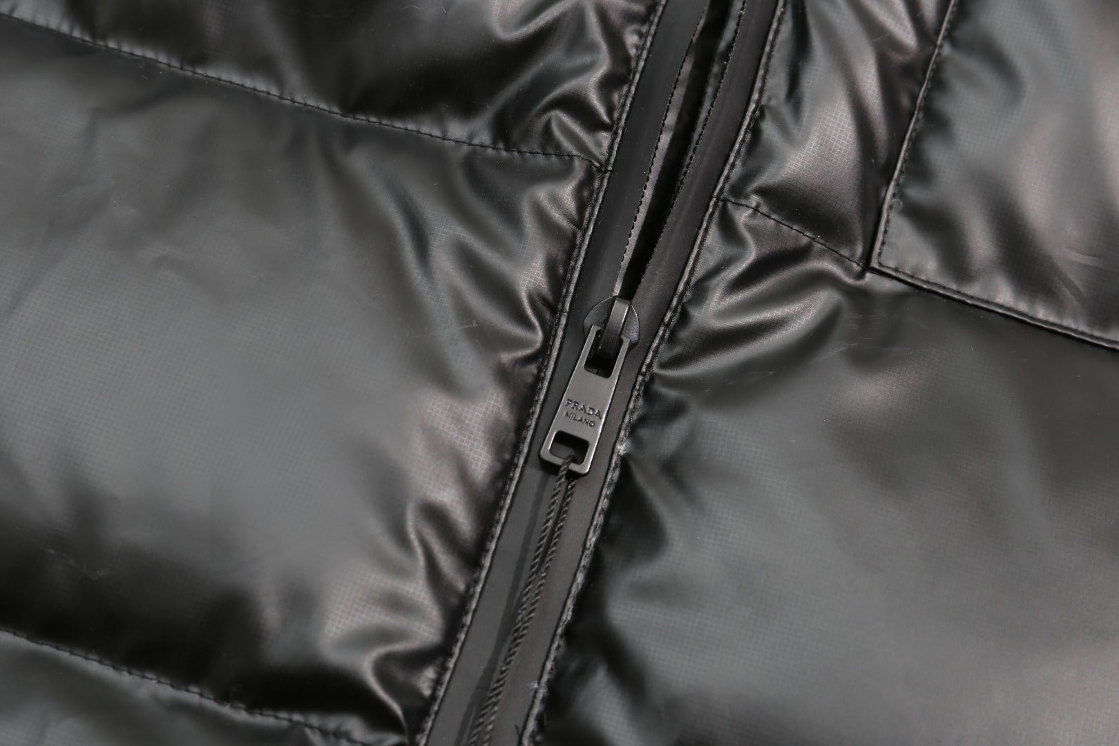 PRADA Black-Tech Padded Hooded Down Jacket | DuPont Nylon | S–XL