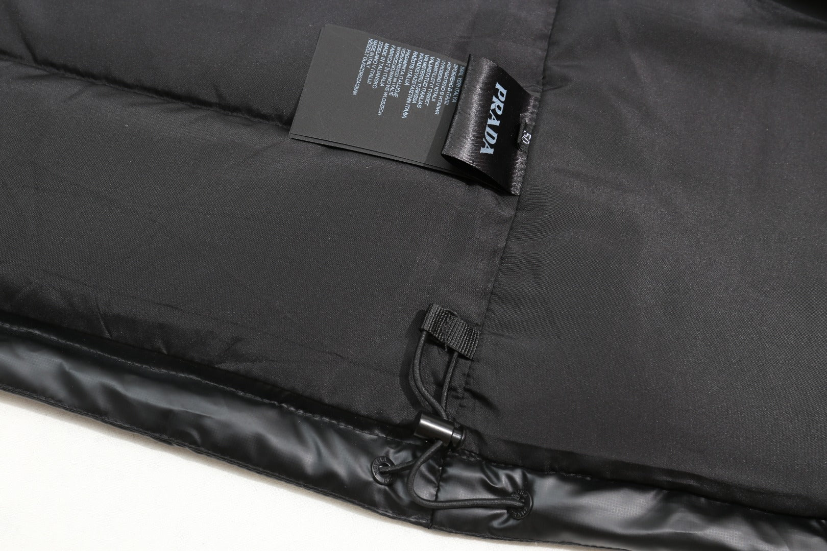 PRADA Black-Tech Padded Hooded Down Jacket | DuPont Nylon | S–XL