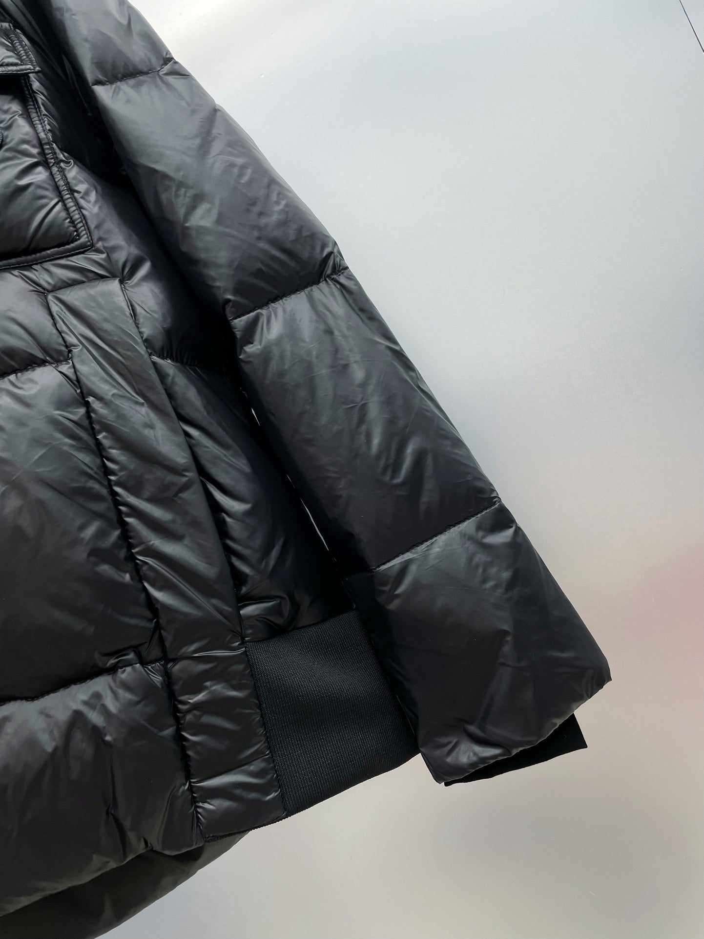 PRADA 2024 FW Down Jacket | Metal Triangle Logo | M–3XL